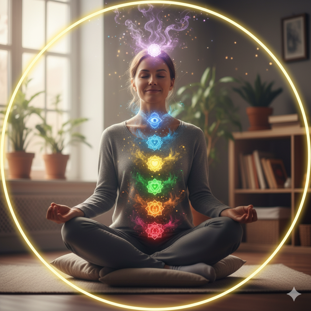 Magnétisme et radiesthésie Thierry Comte Instant calme 7 chakras